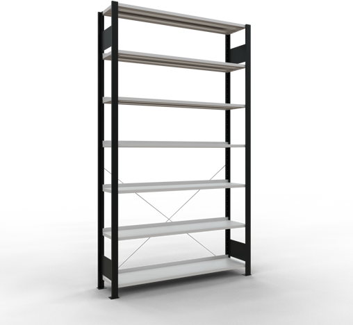 Schulte Lagertechnik Stecksystem Grundregal MULTIplus85 Galaxus