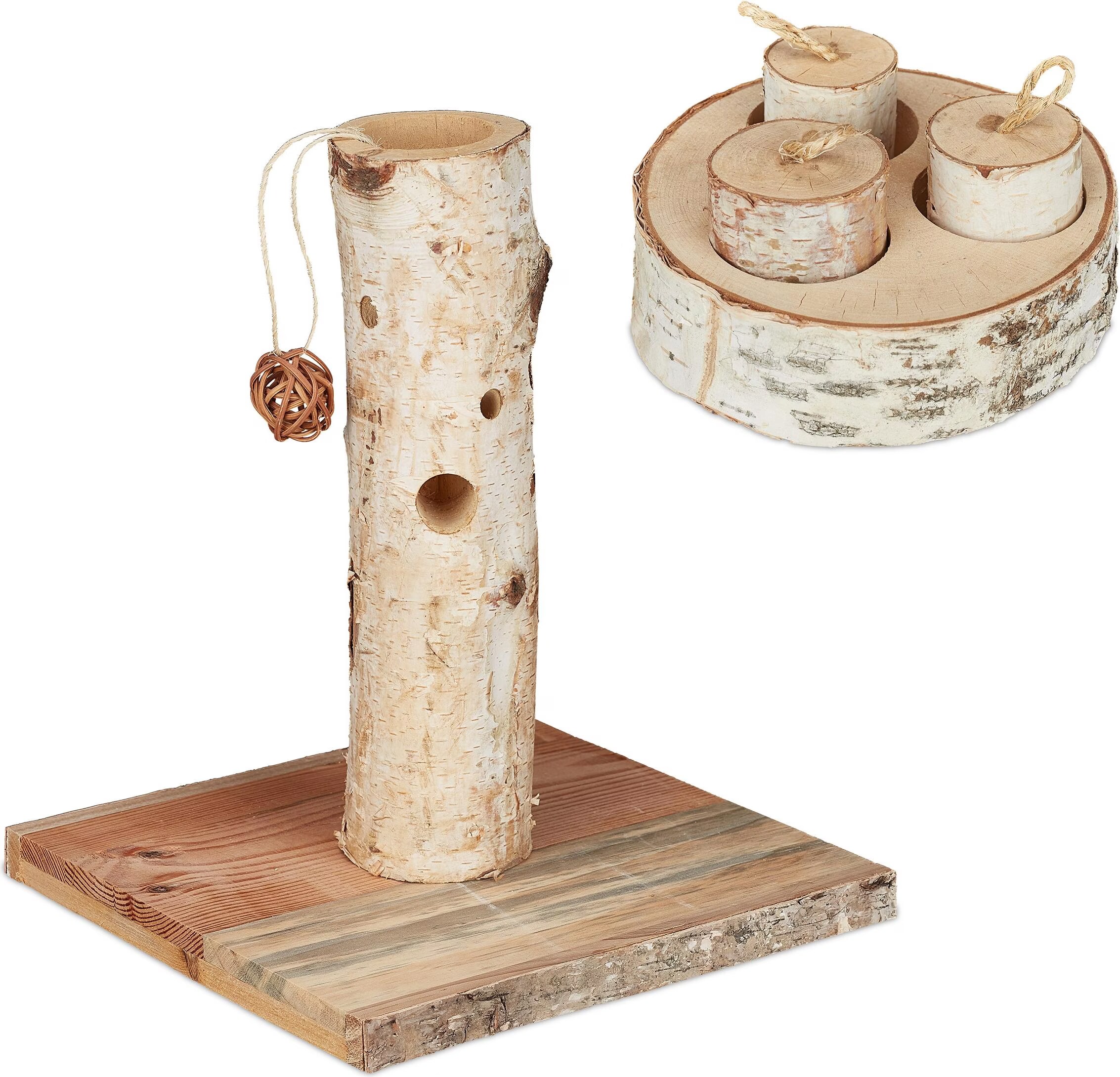 Comparer les prix de Relaxdays Jouets-pour-lapin, Équipement cage pour rongeurs