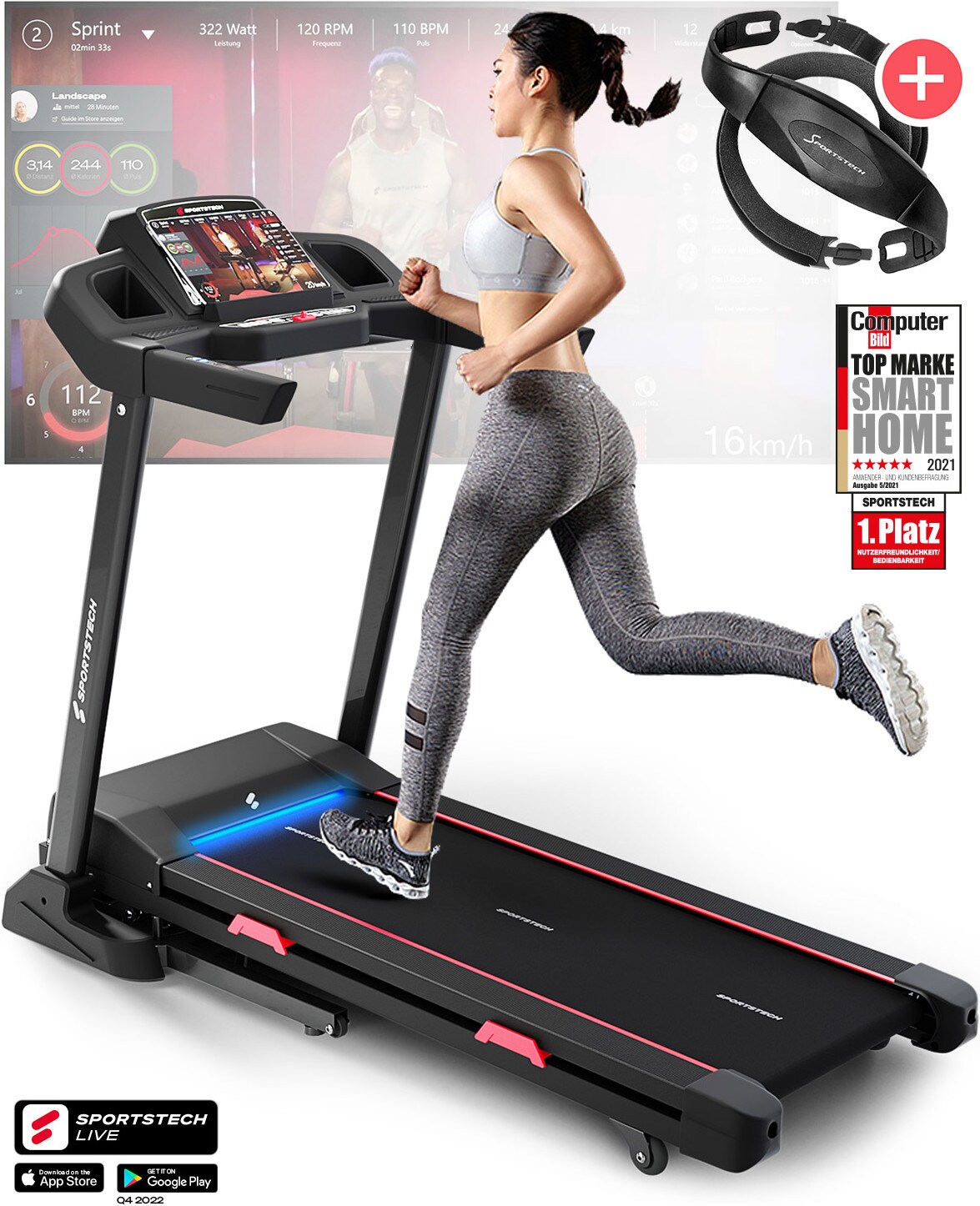 Sportstech treadmill f31 online