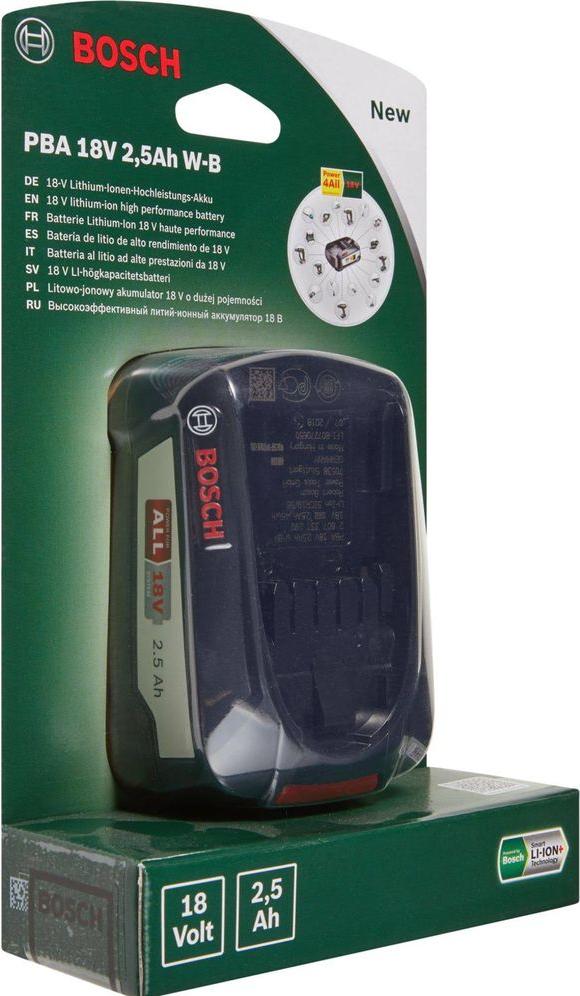 Bosch Home Garden Battery pack PBA 18V lithium ion 18 V 2.50