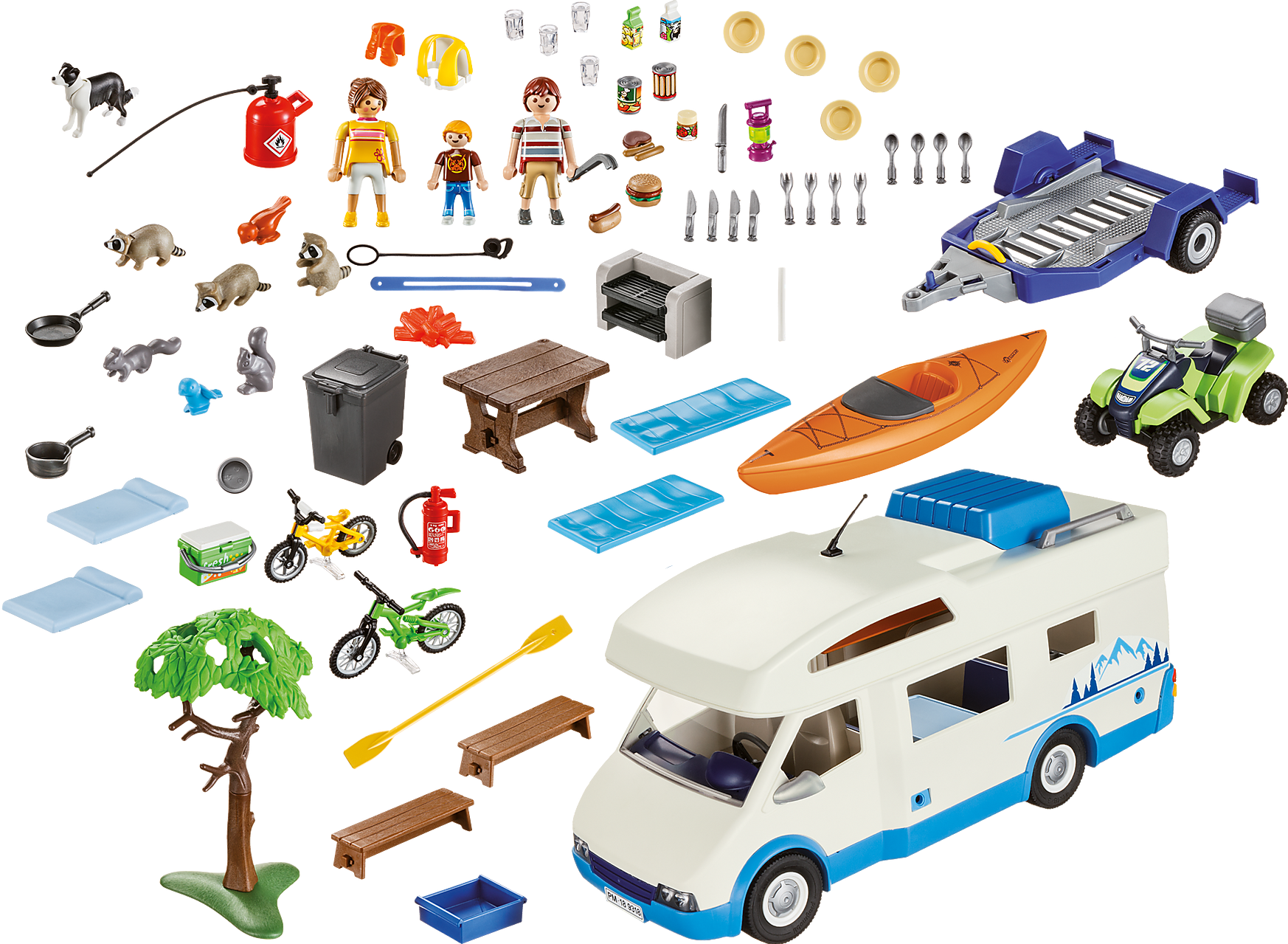 Playmobil Camping adventure 9318 Playmobil Family Fun Galaxus