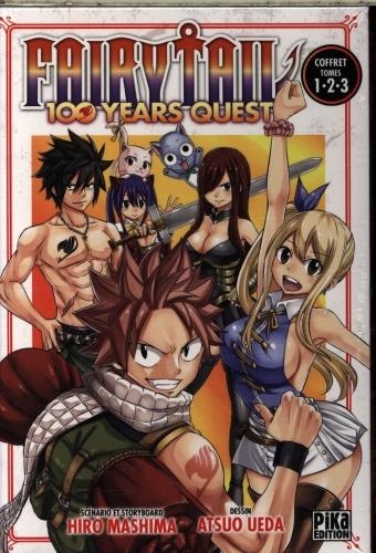 PIKA Fairy Tail : 100 years quest : coffret tomes 1, 2, 3 (Französisch - Fairy Tail 100 Years Quest Vol 3 Hiro Mashima