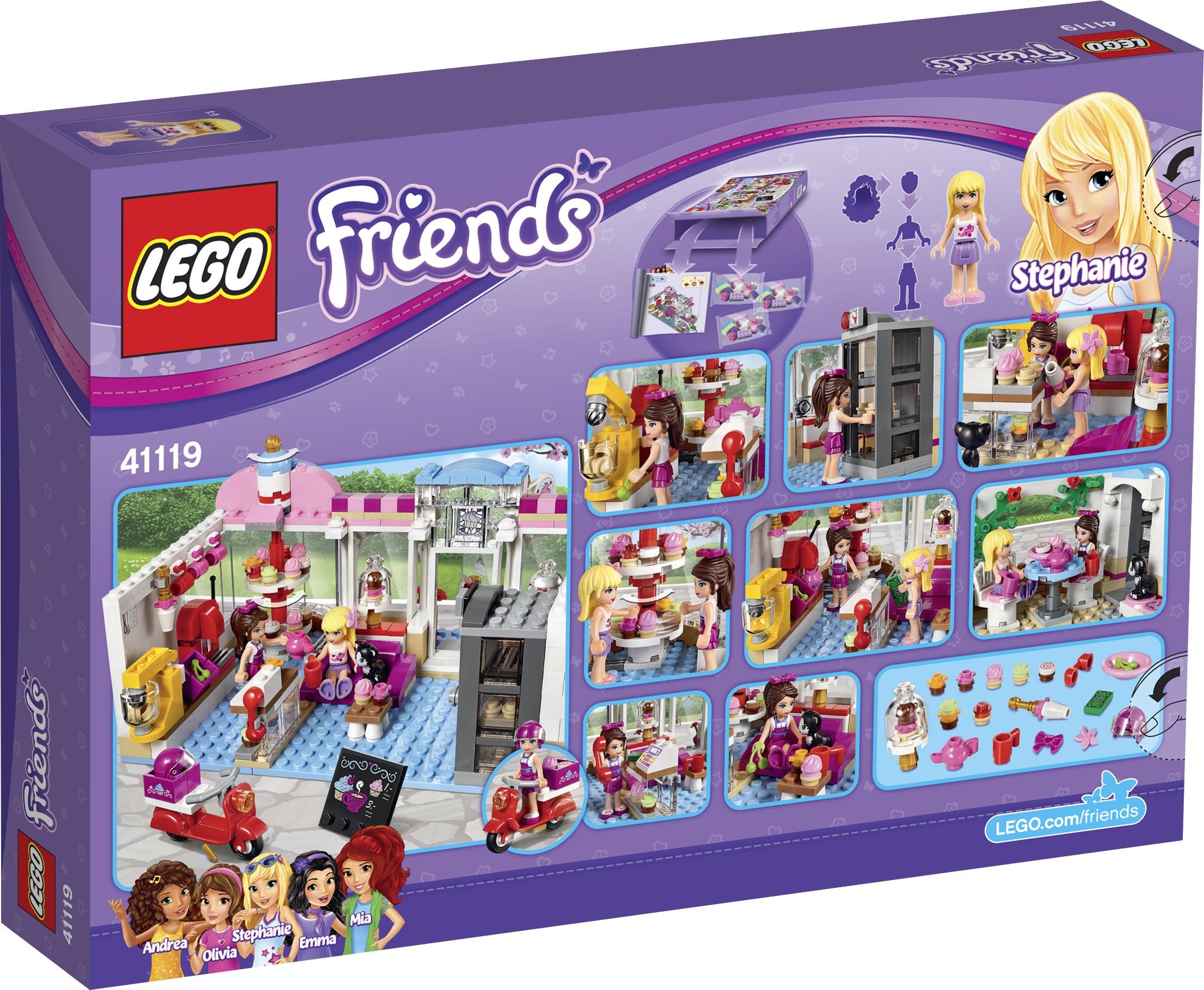 Lego friends cupcake competition online