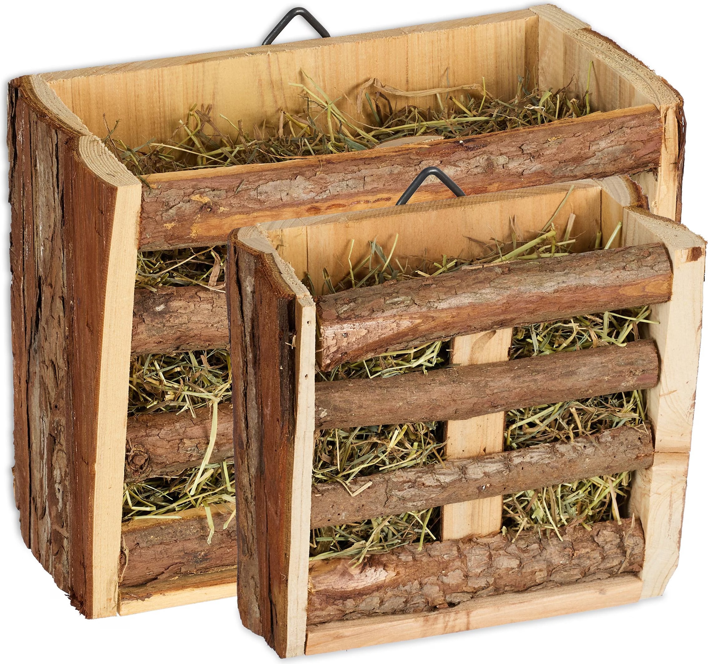 Meilleurs prix pour Relaxdays 2x Rtelier  foin, quipement cage pour rongeurs