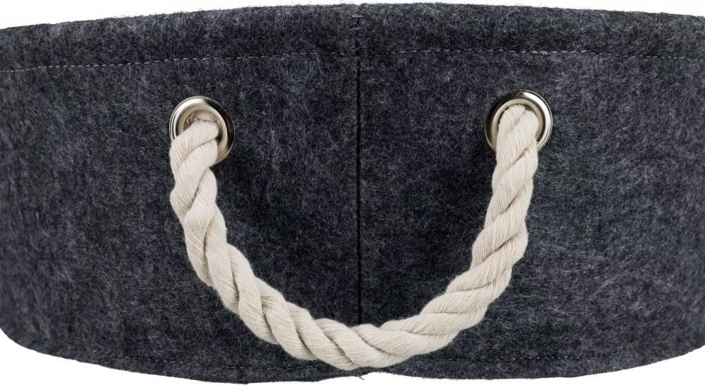 TRIXIE Lit pour chiens Lian Gris 37,5 cm 38395