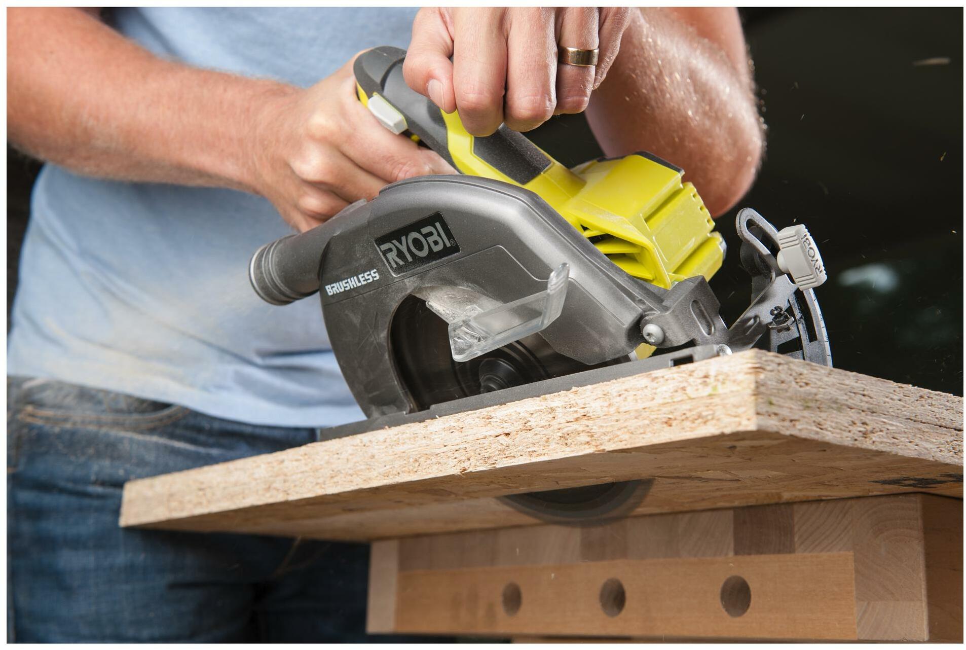 Ryobi handkreissäge brushless best sale