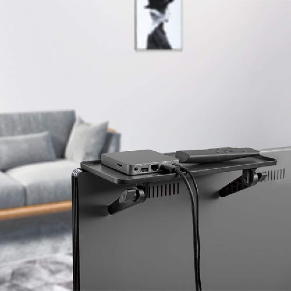 Techly Wandhalterung für 1 LCD TV LED 58 42cm-106 68cm 23-42Zoll neigbar schwarz (Standalone 6 kg) Galaxus