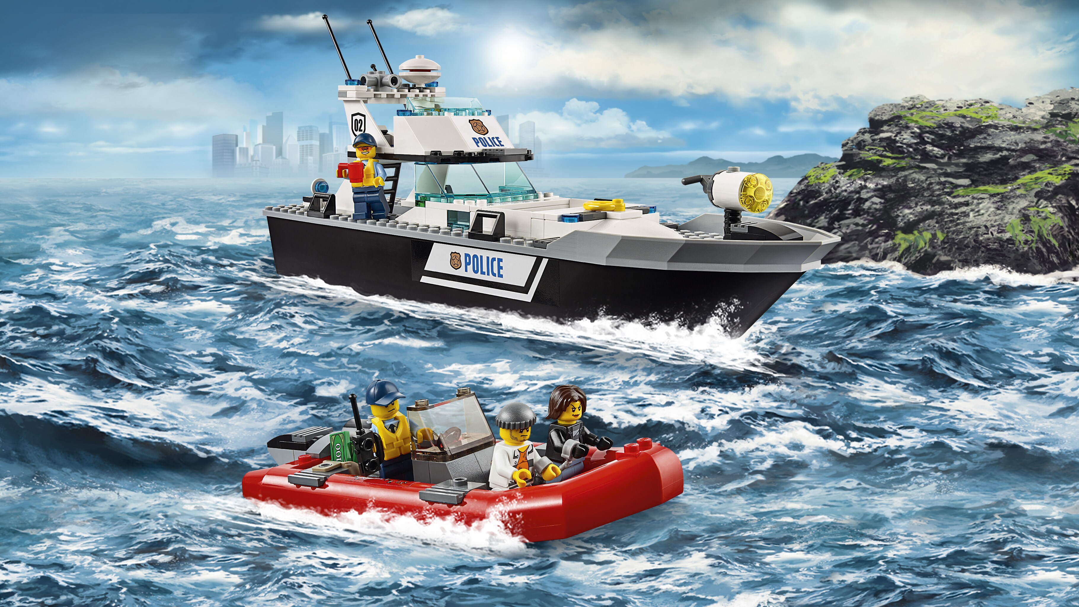 Lego police boat 60129 store