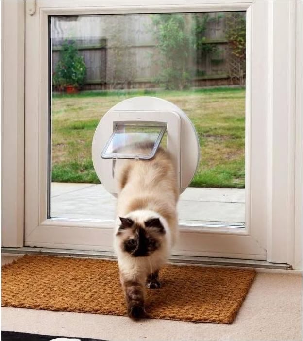 Adaptateur (blanc) pour la chatière SureFlap Connect à puce électronique