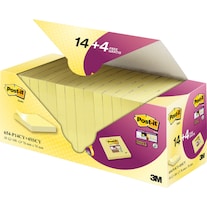 Post-it NOTES - Pack promotionnel (76 x 76 mm)