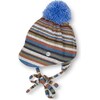 Sterntaler Peaked cap stripes ice blue