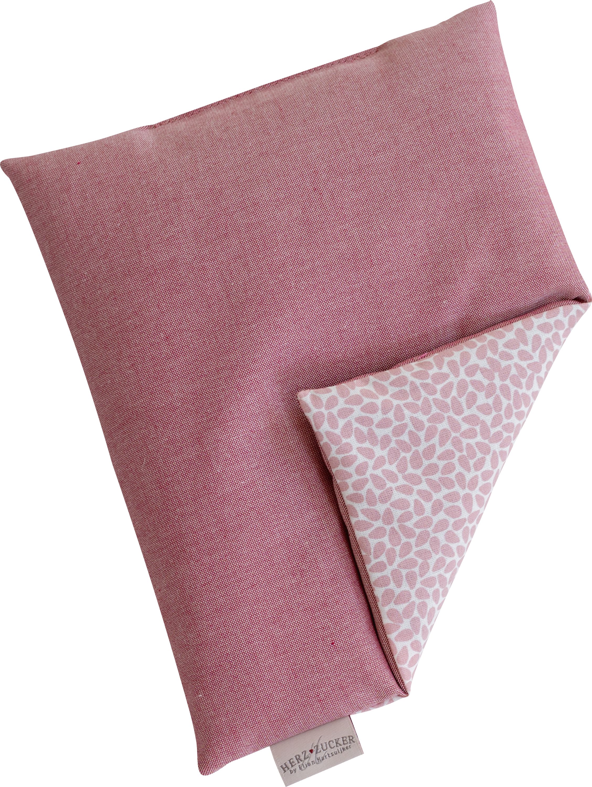 Herzzucker Raps-Wärmekissen Tropfen rosa kaufen