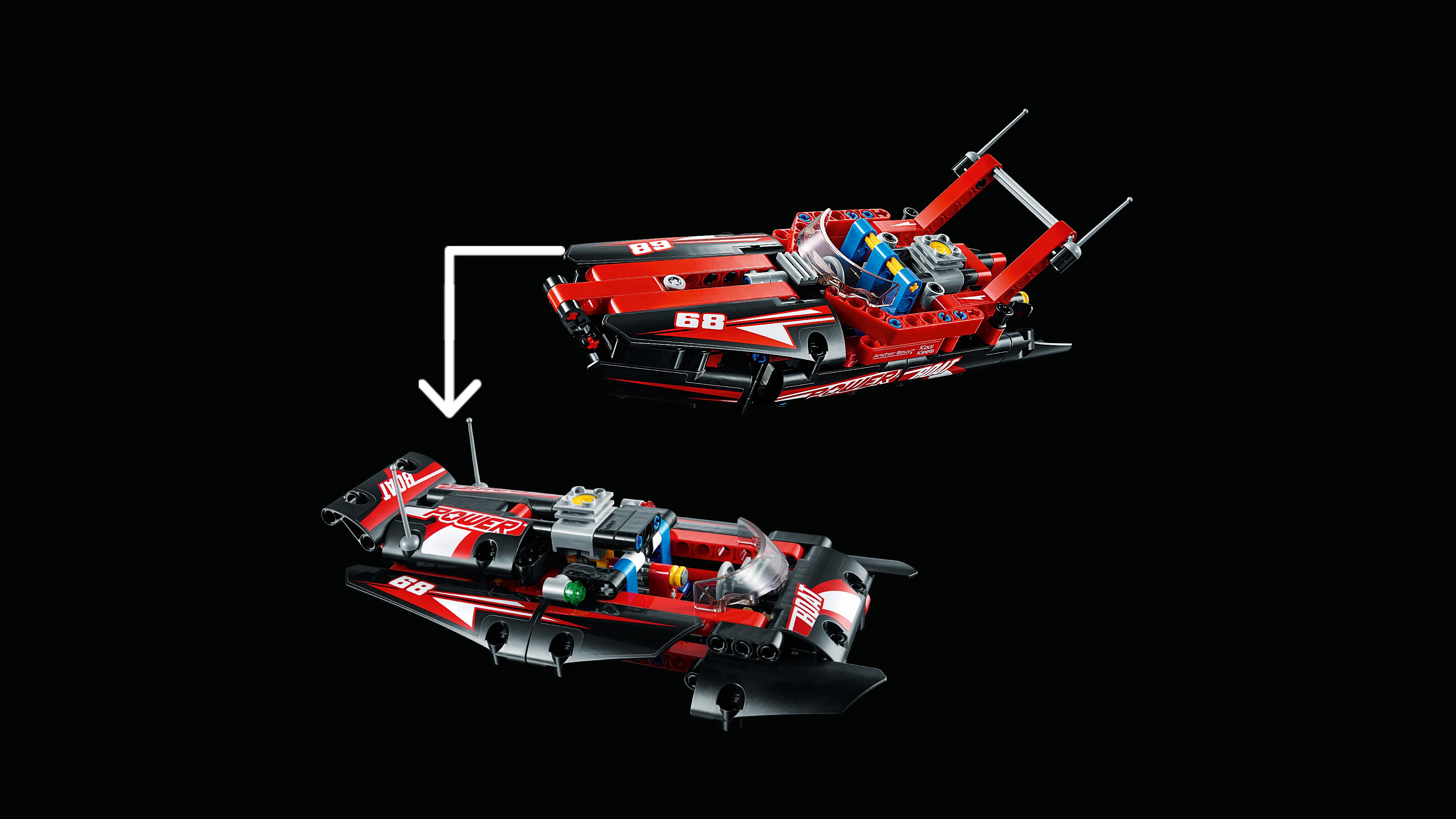 Lego technic 42089 power boat online