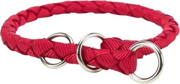 Comparer les prix de Trixie New Cavo Education Collier En Nylon Rond Rouge 35-41Cm X 12Mm