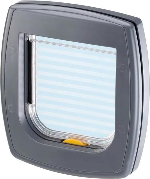 Comparer les prix de Ferplast Swing 1 grey - Porte pour chien et porte pour chat - 21 5 x 5 x 24cm (Chatire manuelle), Chatire + filet pour chat