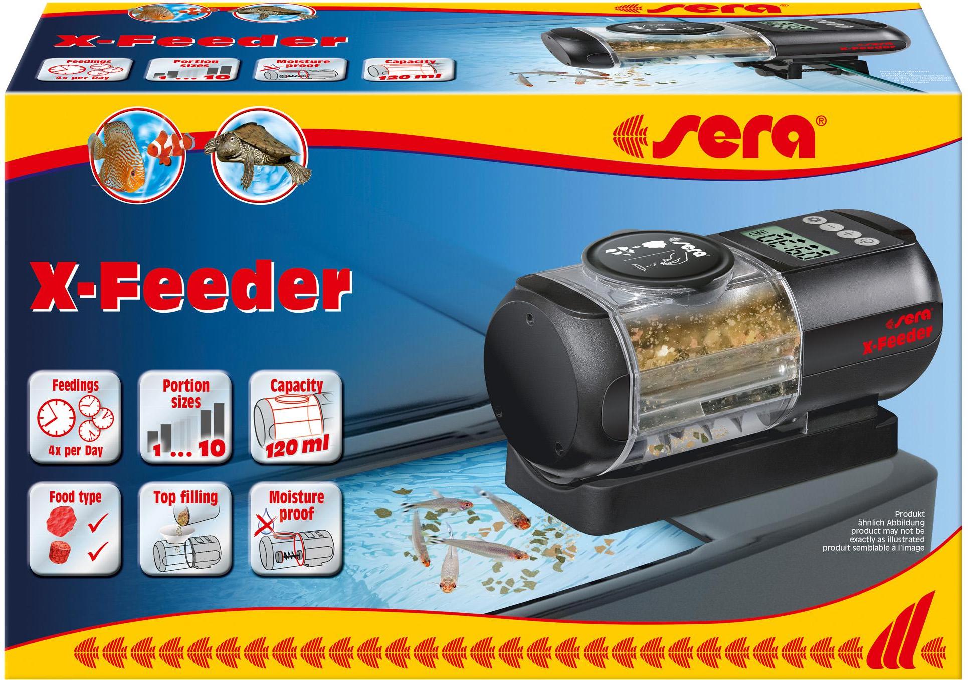 Meilleurs prix pour Sera Distributeur automatique de nourriture SERA X-Feeder, piles incluses (Alimentation automatique Digital), quipement technique pour aquarium