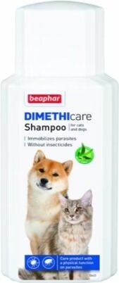 Meilleurs prix pour beaphar Shampooing Flea & Tick, puces et tiques (dimthicone) Dog/Cat 200ml (Chien, Chat, 200ml), Produits de soins pour animaux
