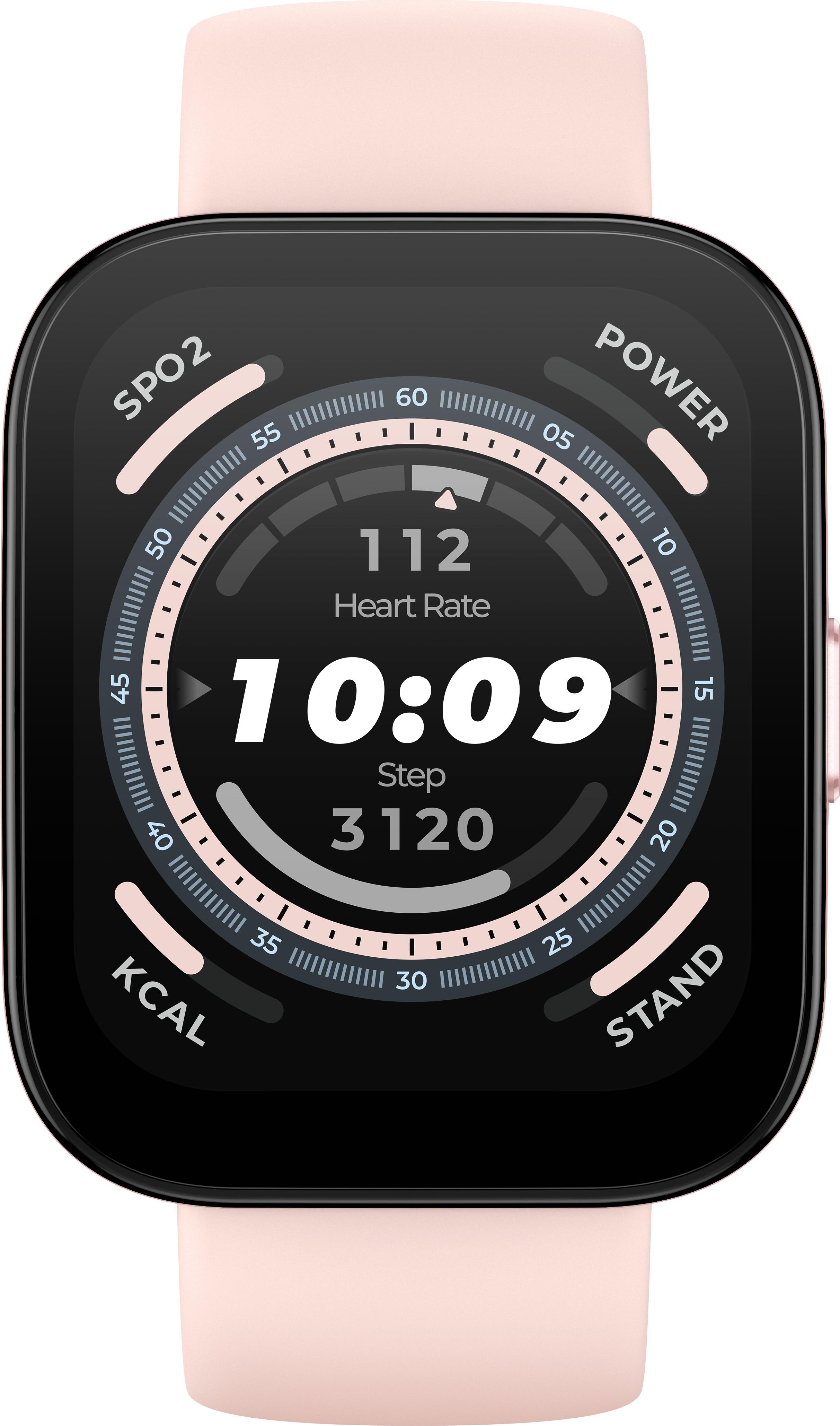 Huami SMARTWATCH AMAZFIT BIP 5 A2215 PINK W2215EU2N 38.09 mm Kunststoff Sportuhr Smartwatch Preisvergleich DeutschlandCard