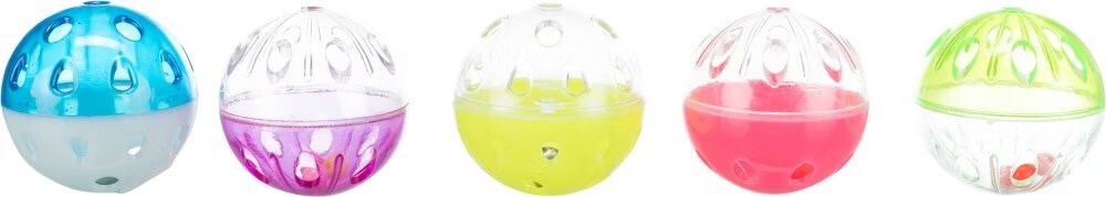 Comparer les prix de Balles Et Rouleaux Avec Cloche, Ø 4,5 Cm - Mon Animalerie