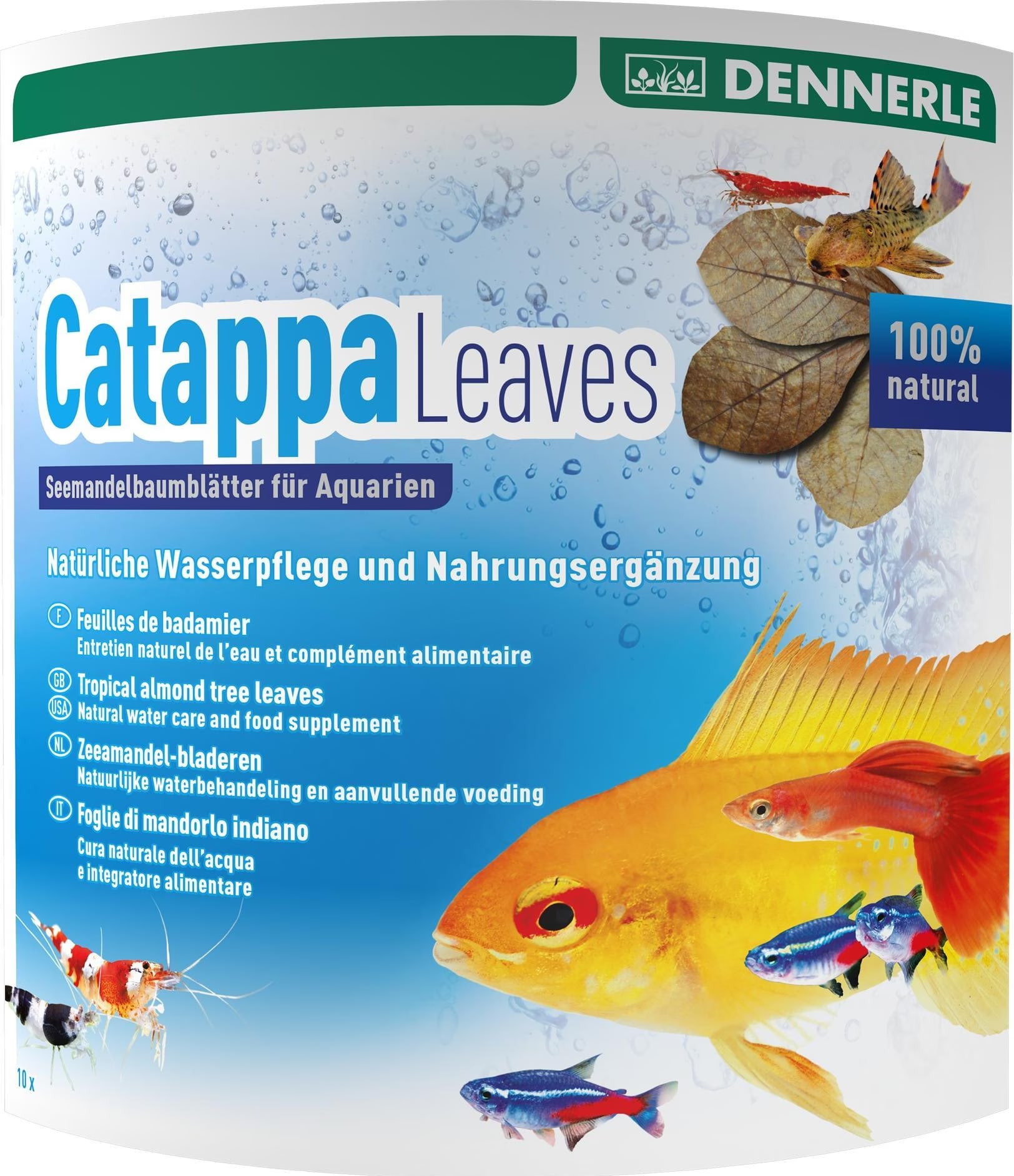 Comparer les prix de DENNERLE Catappa Leaves 8 pièces