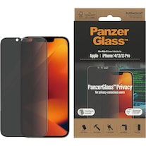 PanzerGlass Ultra-Wide Fit Privacy (1 Piece, iPhone 14, iPhone 13 Pro, iPhone 13)