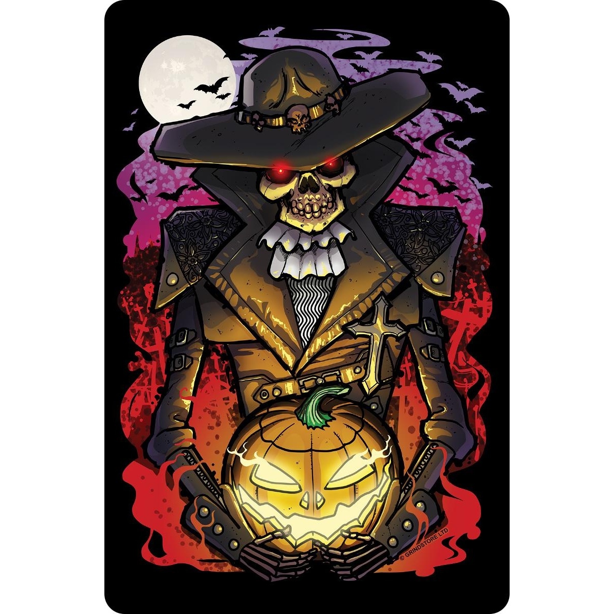 Greet Tin Card Tafel Undead Walker Halloween kaufen