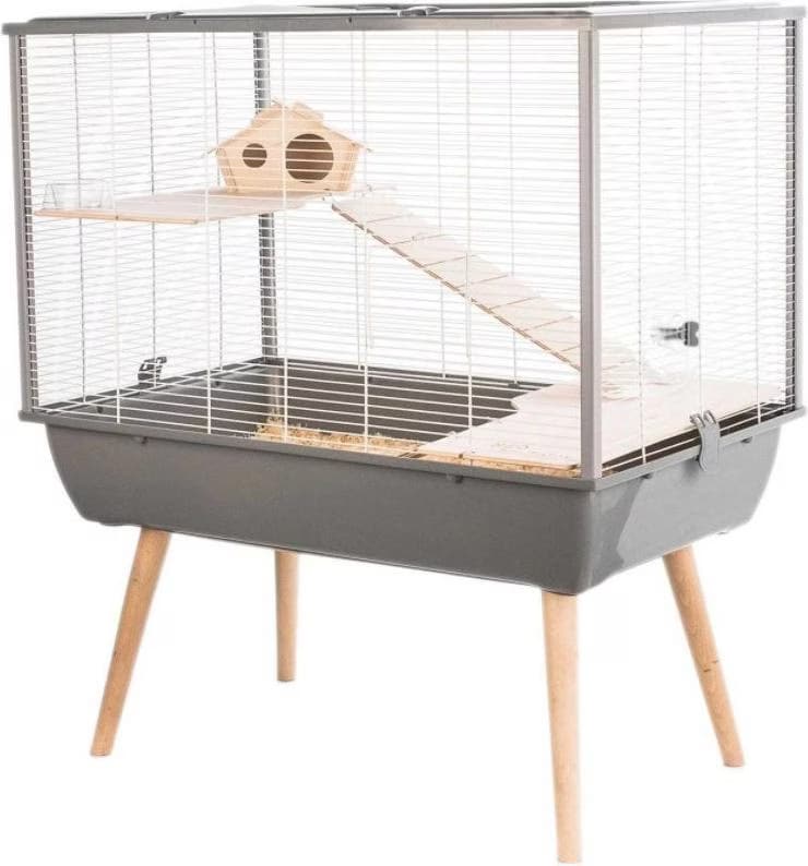 Meilleurs prix pour Zolux - Cage Neo silta pour petits rongeurs 58 cm Gris