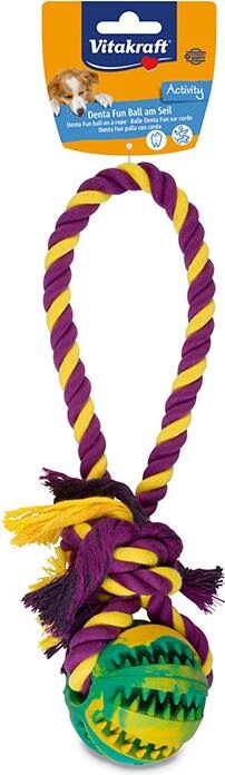 Comparer les prix de Balle Denta Caoutchouc Sur Corde - - Vitakraft