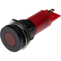 Rs Pro LED rouge 16mm indicateur lentille plate