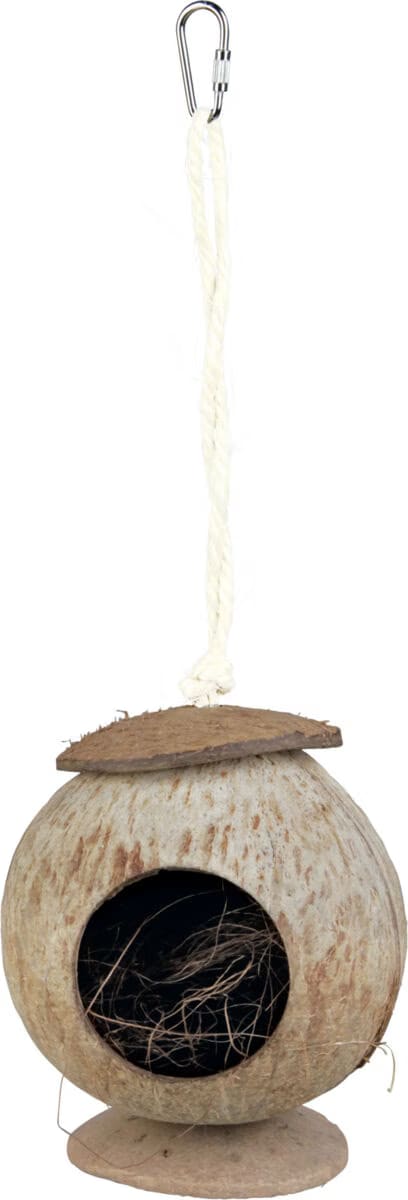 Comparer les prix de Maisonnette Noix De Coco Pour Hamsters, Ø 13 × 31 Cm - Mon Animalerie