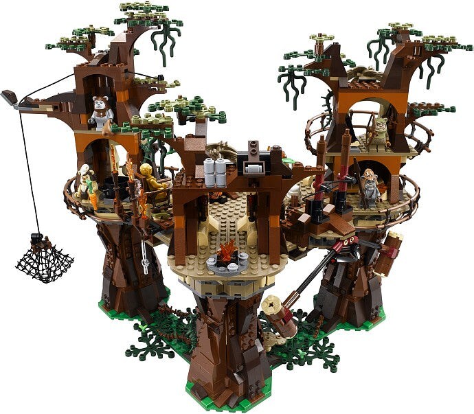 LEGO Ewok Village 10236 LEGO Star Wars LEGO Rare Sets Galaxus