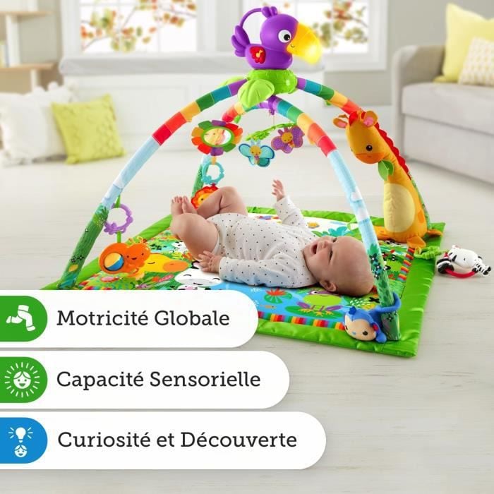 Fisher price rainforest activity mat best sale