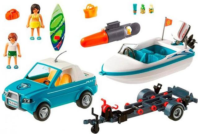 Playmobil Surfer Pickup mit Speedboat 71589 kaufen bei Galaxus