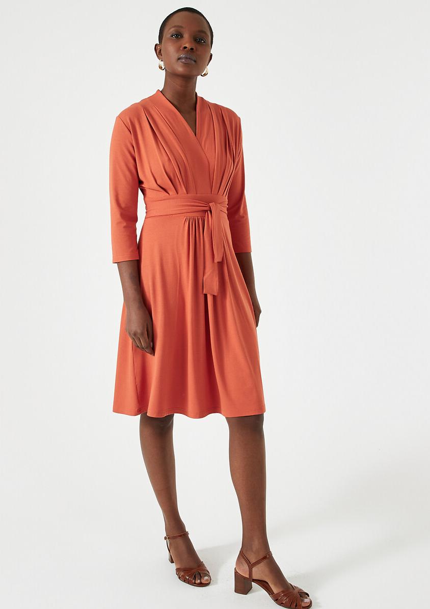 Anne Weyburn Robe evasee en tissu doux et fluide 50 Galaxus
