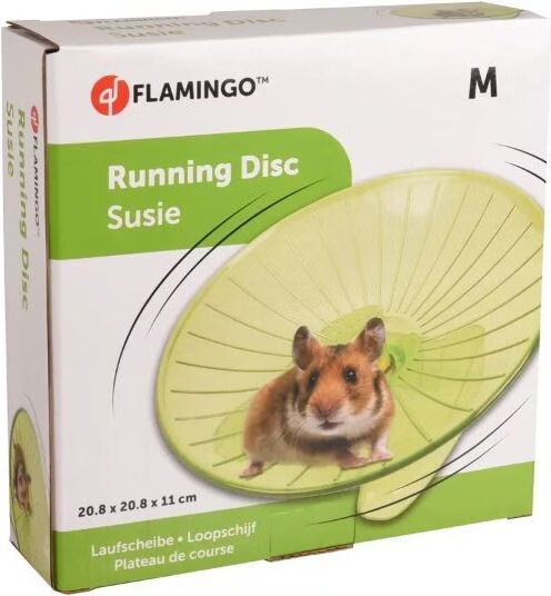 Plateau de course SUSIE ø 20.8 cm M .vert pour rongeur