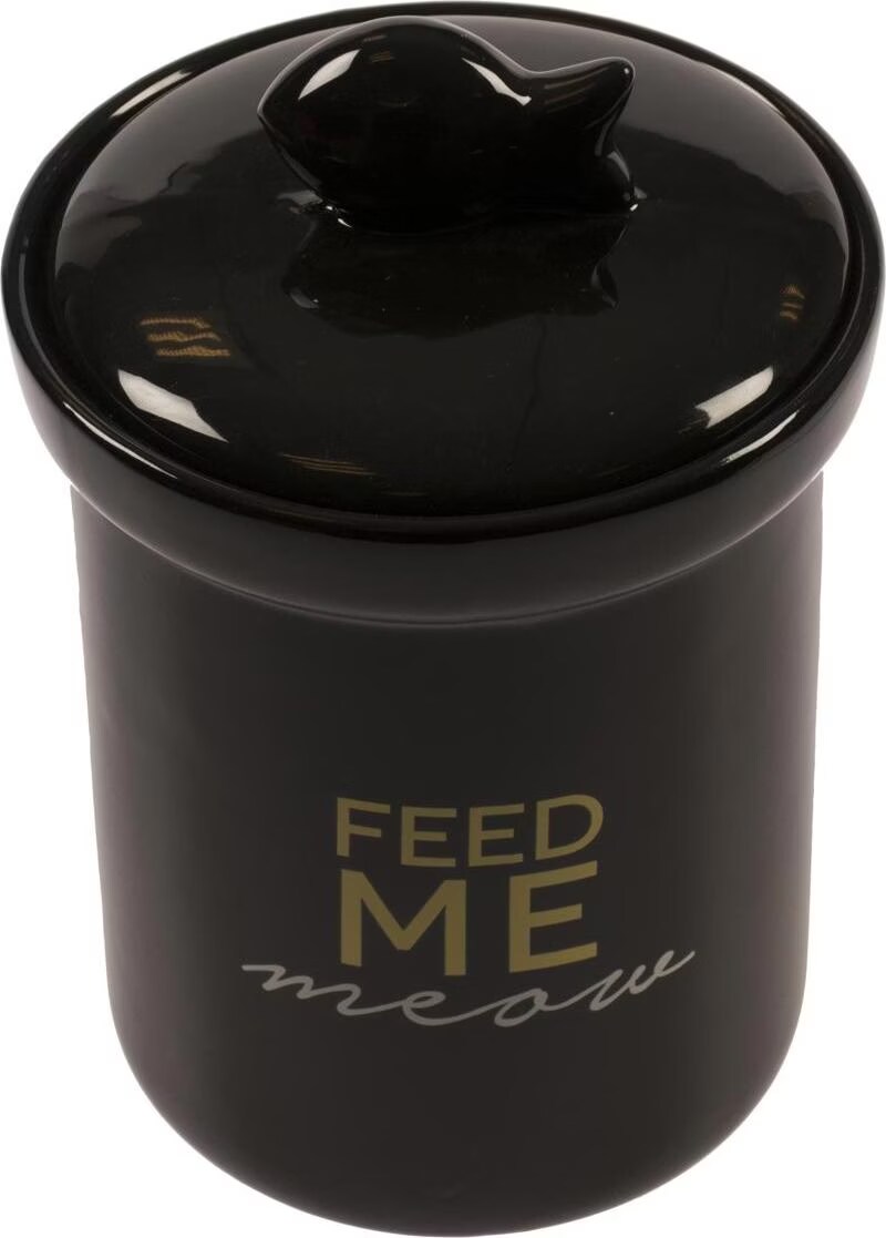 Meilleurs prix pour EBI Cookie Jar Stone Feed me Meow (2l), Gamelle