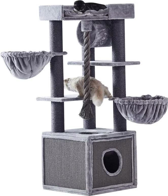Comparer les prix de Nobby Arbre  chat ADILE (166cm, Gris), Arbre  chat