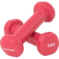 Tunturi Vinyl dumbbells (2 x 0.5 kg)