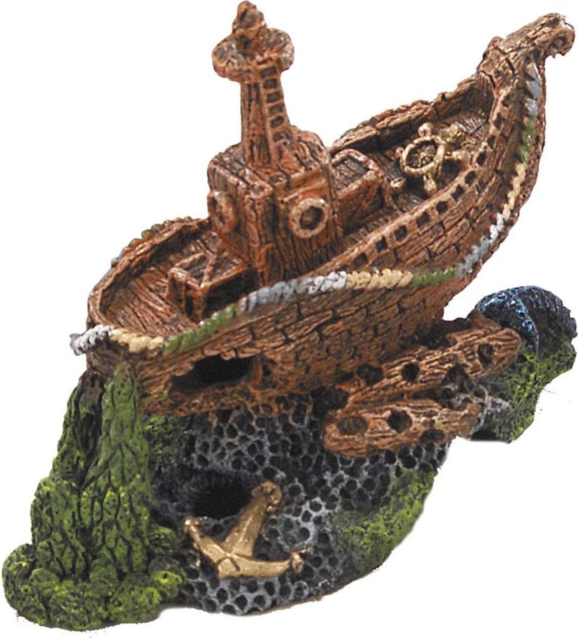 Comparer les prix de EBI Aqua Della Galleon Wreck S (autres lments), Dcoration d'aquarium