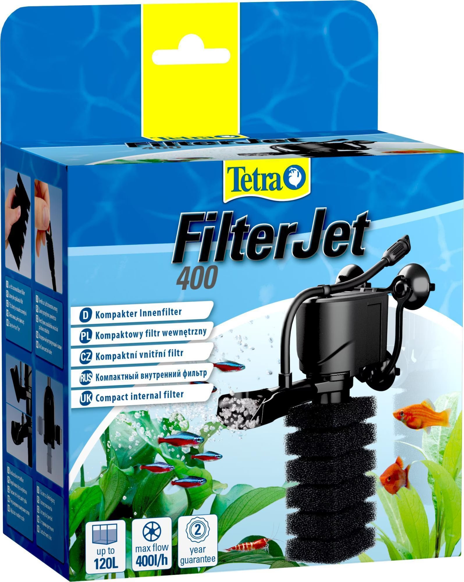 Comparer les prix de Tetramin FilterJet 400 - filtre interne (250l, Filtres internes), Aquarium: filtres