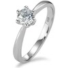 Rhomberg Solitaire Ring (54, Silver)