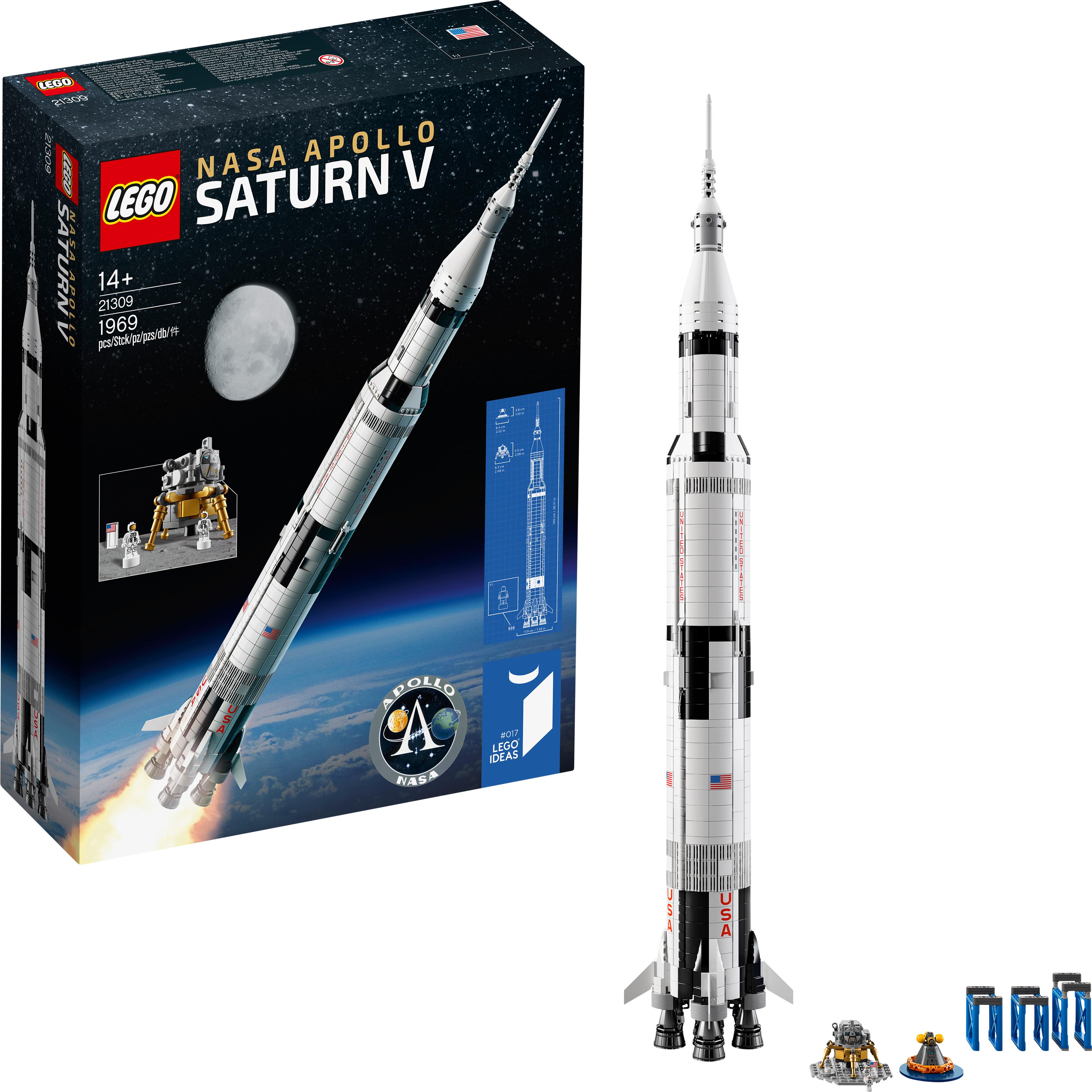 LEGO NASA Apollo 11 Saturn V 21309 LEGO Ideas LEGO Rare Sets Galaxus