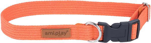 amiplay Halsband Cotton L 25mm/40-60cm orange kaufen