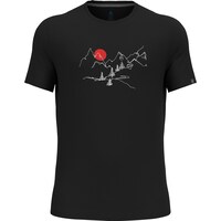 Odlo T-shirt Nikko avec imprimé paysage
