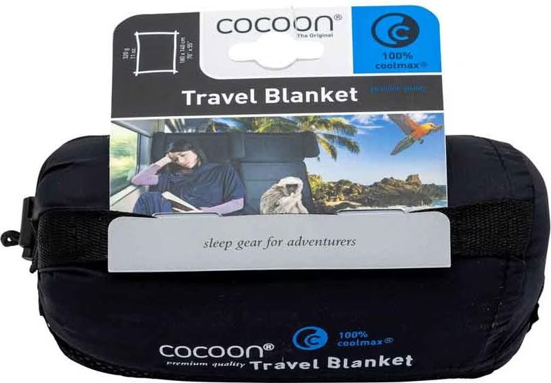 Coperta Da Viaggio Cocoon In Microfibra Coolmax - Traspirante, Compatta, Con Sacca - Foto 8