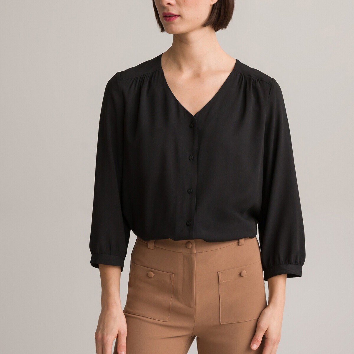 Anne Weyburn Bluse mit V-Ausschnitt (42) kaufen