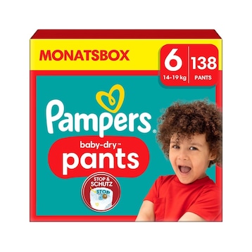 Pampers Baby-Dry Night Pants (Taille 5, 160 pièce(s), Pack mensuel