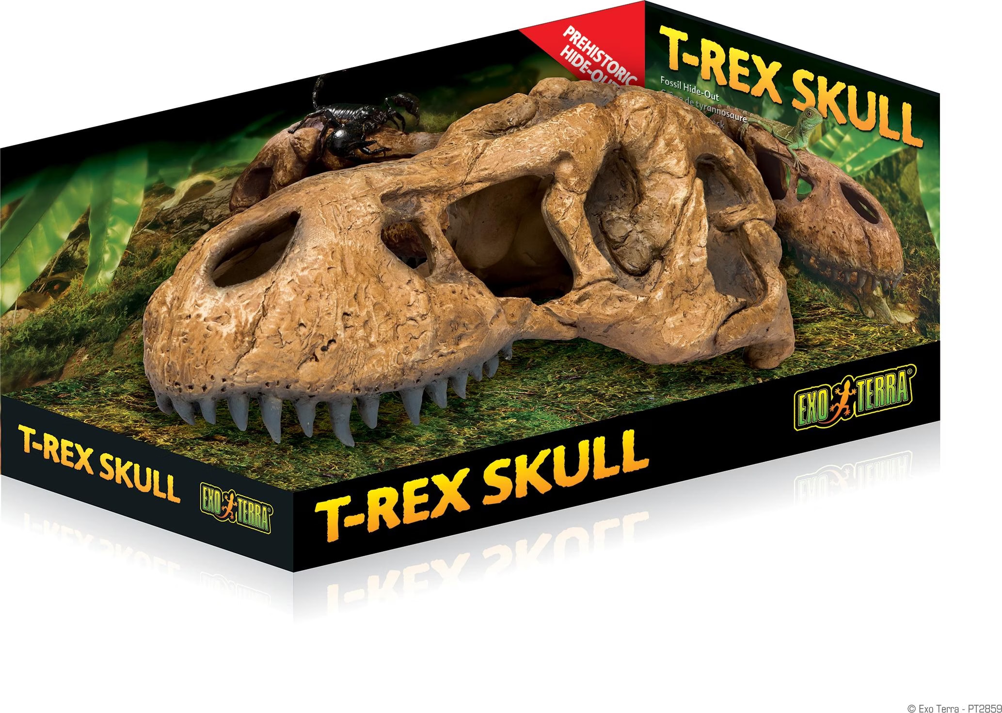 Comparer les prix de exo-terra décor crane t-rex skull - pour reptile ou amphibien