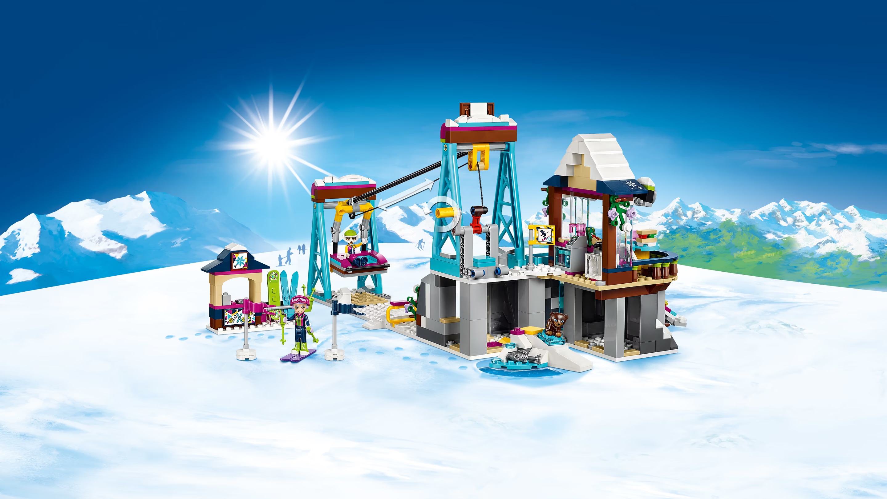 Friends 41324 Snow Resort Ski Lift Lego Friends LEGO Friends Snow