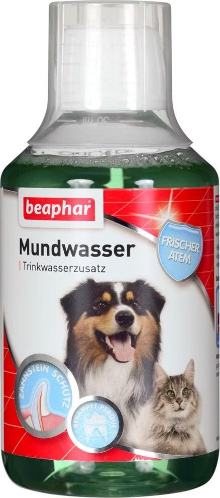 Meilleurs prix pour beaphar Soin buccal et dentaire pour chiens et chats 250 ml (Chat, Chien, 250ml), Produits de soins pour animaux